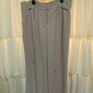 Wide leg dress pants
